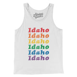 Idaho Pride Men/Unisex Tank Top-Allegiant Goods Co. Vintage Sports Apparel