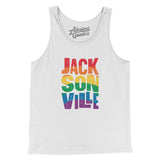 Jacksonville Florida Pride Men/Unisex Tank Top-Allegiant Goods Co. Vintage Sports Apparel