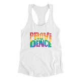 Providence Rhode Island Pride Women's Racerback Tank-Allegiant Goods Co. Vintage Sports Apparel
