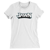 Football Jawn Women's T-Shirt-White-Allegiant Goods Co. Vintage Sports Apparel