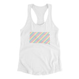 South Dakota Pride State Women's Racerback Tank-Allegiant Goods Co. Vintage Sports Apparel