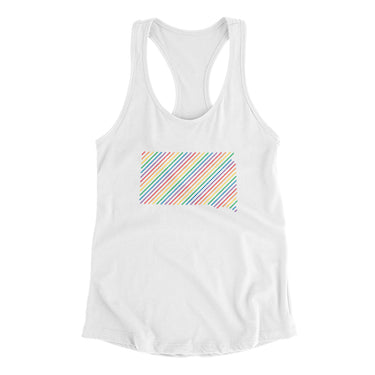 South Dakota Pride State Women's Racerback Tank-Allegiant Goods Co. Vintage Sports Apparel
