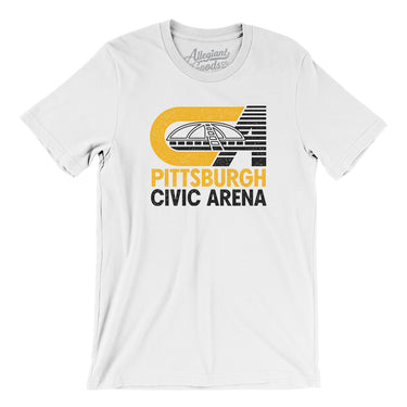 Pittsburgh Civic Arena Men/Unisex T-Shirt-Allegiant Goods Co. Vintage Sports Apparel