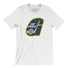 Flint Generals Hockey Men/Unisex T-Shirt-White-Allegiant Goods Co. Vintage Sports Apparel