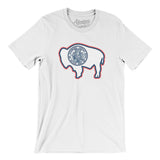 Wyoming State Flag Men/Unisex T-Shirt-Allegiant Goods Co. Vintage Sports Apparel
