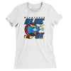 Minnesota Blue Ox Roller Hockey Women's T-Shirt-White-Allegiant Goods Co. Vintage Sports Apparel