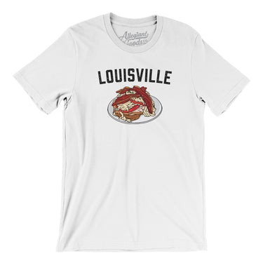Louisville Hot Brown Men/Unisex T-Shirt-Allegiant Goods Co. Vintage Sports Apparel