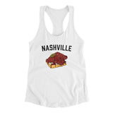Nashville Hot Chicken Women's Racerback Tank-Allegiant Goods Co. Vintage Sports Apparel