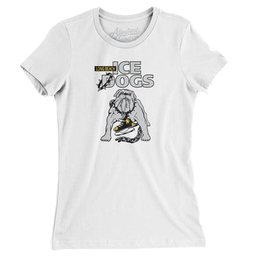 Long Beach Ice Dogs Hockey Women's T-Shirt-Allegiant Goods Co. Vintage Sports Apparel