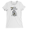 Long Beach Ice Dogs Hockey Women's T-Shirt-White-Allegiant Goods Co. Vintage Sports Apparel