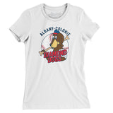 Albany-Colonie Diamond Dogs Baseball Women's T-Shirt-Allegiant Goods Co. Vintage Sports Apparel