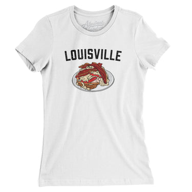 Louisville Hot Brown Women's T-Shirt-Allegiant Goods Co. Vintage Sports Apparel