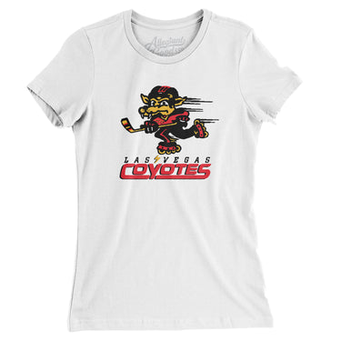 Las Vegas Coyotes Roller Hockey Women's T-Shirt-Allegiant Goods Co. Vintage Sports Apparel