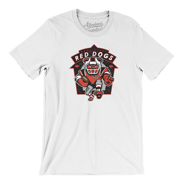 New Jersey Red Dog Arena Football Men/Unisex T-Shirt-Allegiant Goods Co. Vintage Sports Apparel