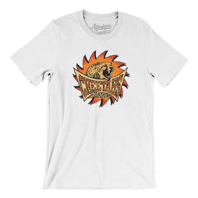 Chicago Cheetahs Roller Hockey Men/Unisex T-Shirt-White-Allegiant Goods Co. Vintage Sports Apparel