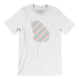 Georgia Pride State Men/Unisex T-Shirt-Allegiant Goods Co. Vintage Sports Apparel