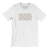 Kansas Pride State Men/Unisex T-Shirt-White-Allegiant Goods Co. Vintage Sports Apparel