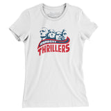 Rapid City Thrillers Basketball Women's T-Shirt-Allegiant Goods Co. Vintage Sports Apparel