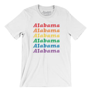 Alabama Pride Men/Unisex T-Shirt-Allegiant Goods Co. Vintage Sports Apparel