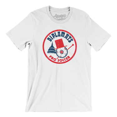 Washington Diplomats Soccer Men/Unisex T-Shirt-Allegiant Goods Co. Vintage Sports Apparel
