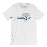 Miami Freedom Soccer Men/Unisex T-Shirt-Allegiant Goods Co. Vintage Sports Apparel
