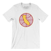 California Basketball Men/Unisex T-Shirt-White-Allegiant Goods Co. Vintage Sports Apparel
