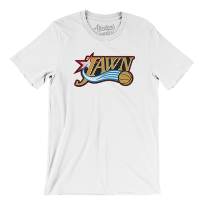 Basketball Jawn Men/Unisex T-Shirt-White-Allegiant Goods Co. Vintage Sports Apparel