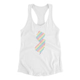 New Jersey Pride State Women's Racerback Tank-Allegiant Goods Co. Vintage Sports Apparel