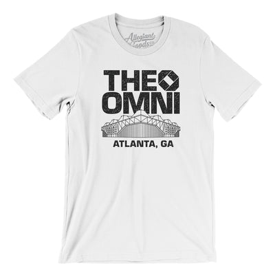 Atlanta Omni Men/Unisex T-Shirt-White-Allegiant Goods Co. Vintage Sports Apparel