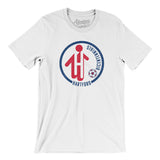 Hartford Bicentennials Soccer Men/Unisex T-Shirt-Allegiant Goods Co. Vintage Sports Apparel