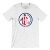 Hartford Bicentennials Soccer Men/Unisex T-Shirt-White-Allegiant Goods Co. Vintage Sports Apparel