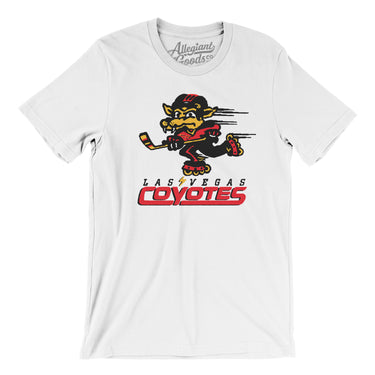 Las Vegas Coyotes Roller Hockey Men/Unisex T-Shirt-Allegiant Goods Co. Vintage Sports Apparel