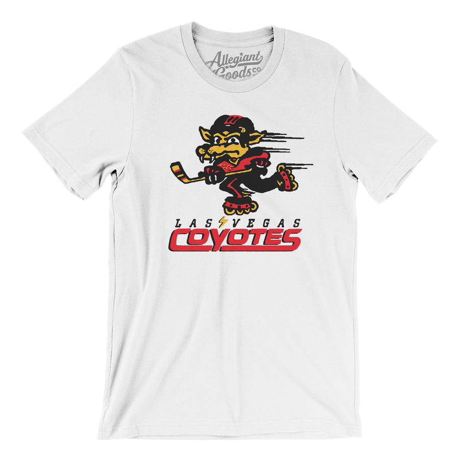 Arizona Coyotes Retro Logo T-Shirt NHL Hockey Phoenix Men's