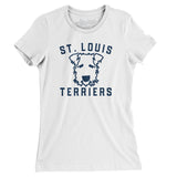 St. Louis Terriers Baseball Women's T-Shirt-Allegiant Goods Co. Vintage Sports Apparel