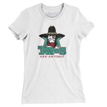 San Antonio Texans Football Women's T-Shirt-Allegiant Goods Co. Vintage Sports Apparel