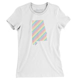Alabama Pride State Women's T-Shirt-Allegiant Goods Co. Vintage Sports Apparel