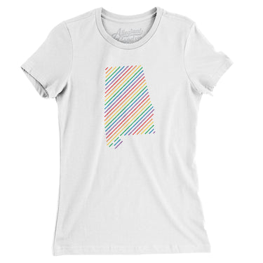 Alabama Pride State Women's T-Shirt-Allegiant Goods Co. Vintage Sports Apparel