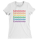 Louisiana Pride Women's T-Shirt-Allegiant Goods Co. Vintage Sports Apparel