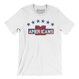 New York Americans Hockey Men/Unisex T-Shirt-Allegiant Goods Co. Vintage Sports Apparel