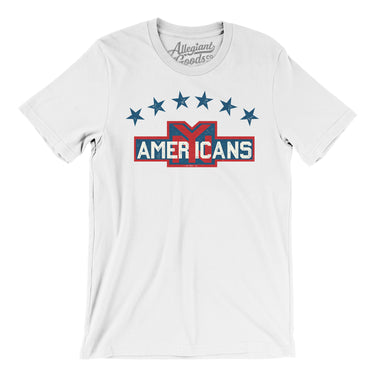 New York Americans Hockey Men/Unisex T-Shirt-Allegiant Goods Co. Vintage Sports Apparel