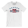 New York Americans Hockey Men/Unisex T-Shirt-White-Allegiant Goods Co. Vintage Sports Apparel