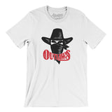 Arizona/Oklahoma Outlaws Football Men/Unisex T-Shirt-Allegiant Goods Co. Vintage Sports Apparel