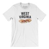 West Virginia Pepperoni Roll Men/Unisex T-Shirt-Allegiant Goods Co. Vintage Sports Apparel