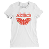 Los Angeles Aztecs Soccer Women's T-Shirt-Allegiant Goods Co. Vintage Sports Apparel