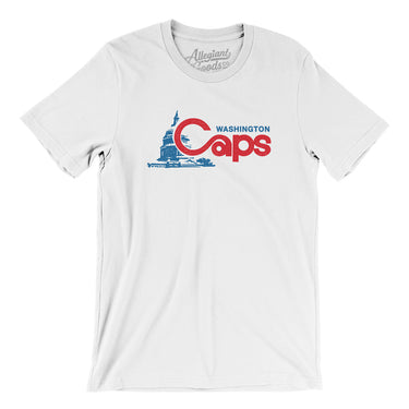 Washington Caps Defunct Basketball Men/Unisex T-Shirt-Allegiant Goods Co. Vintage Sports Apparel