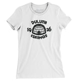 Duluth Eskimos Football Women's T-Shirt-Allegiant Goods Co. Vintage Sports Apparel