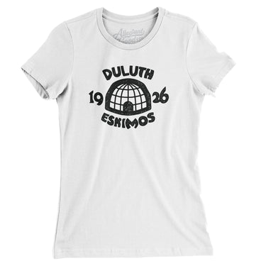 Duluth Eskimos Football Women's T-Shirt-Allegiant Goods Co. Vintage Sports Apparel