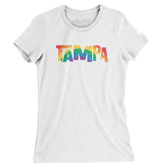 Tampa Florida Pride Women's T-Shirt-Allegiant Goods Co. Vintage Sports Apparel