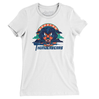 Houston Thunderbears Arena Football Women's T-Shirt-Allegiant Goods Co. Vintage Sports Apparel