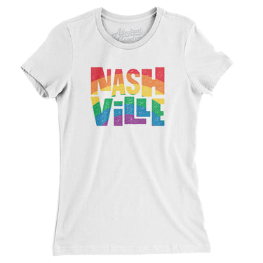 Nashville Tennessee Pride Women's T-Shirt-Allegiant Goods Co. Vintage Sports Apparel